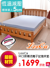 LooCa<BR>
MCI微導流離子記憶床墊