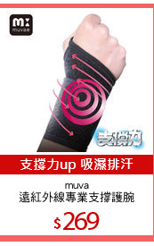 muva
遠紅外線專業支撐護腕