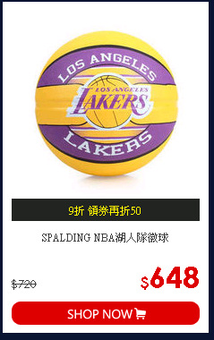 SPALDING NBA湖人隊徽球