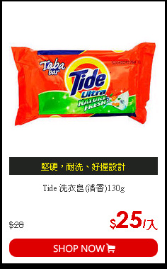 Tide 洗衣皂(清香)130g