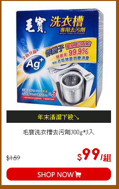 毛寶洗衣槽去污劑300g*3入