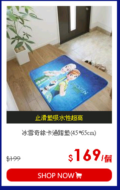 冰雪奇緣卡通踏墊(45*65cm)
