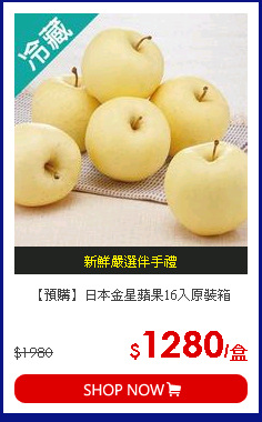 【預購】日本金星蘋果16入原裝箱