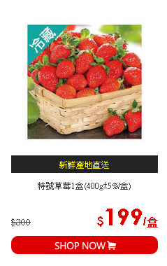 特號草莓1盒(400g±5%/盒)