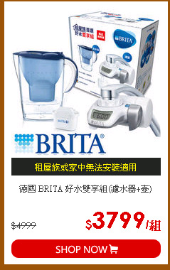 德國 BRITA 好水雙享組(濾水器+壺)