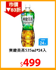 爽健美茶535ml*24入
