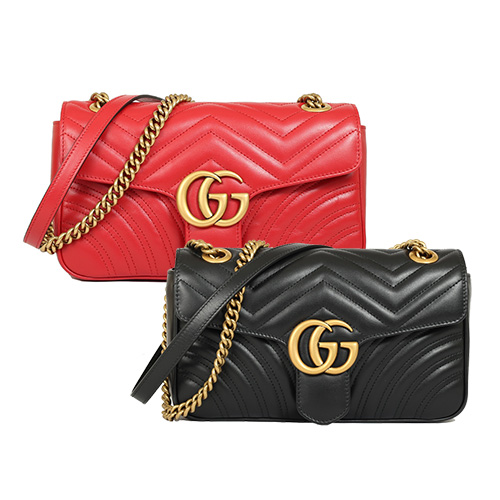 GUCCI Marmont 
復古斜背側背包