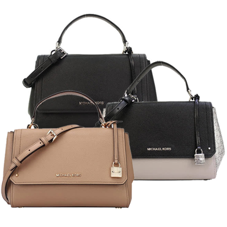 MICHAEL KORS 
鎖頭雙色兩用包 